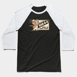 PIMPIN' PORK BARBECUE Baseball T-Shirt